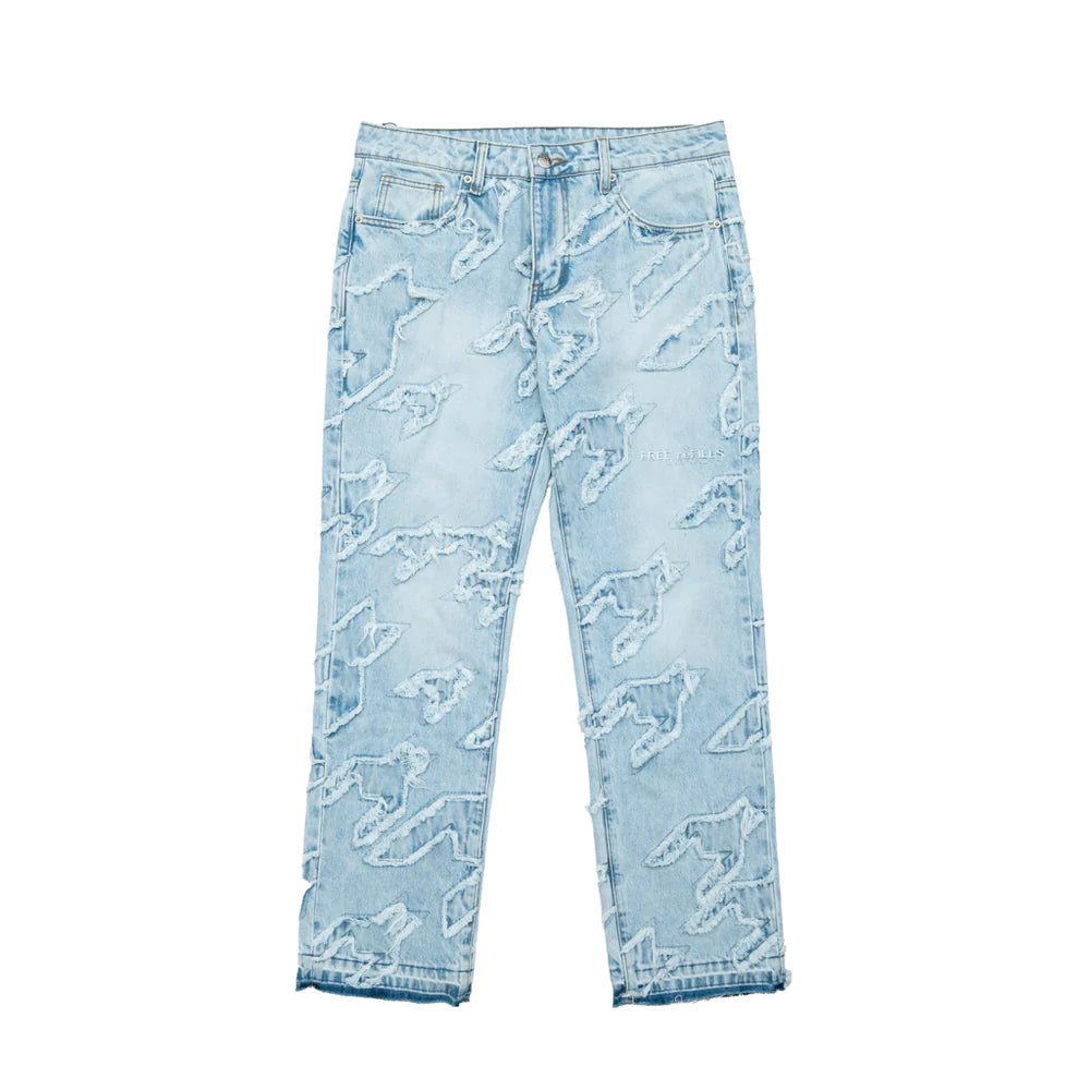 Free Refills Distressed Denim