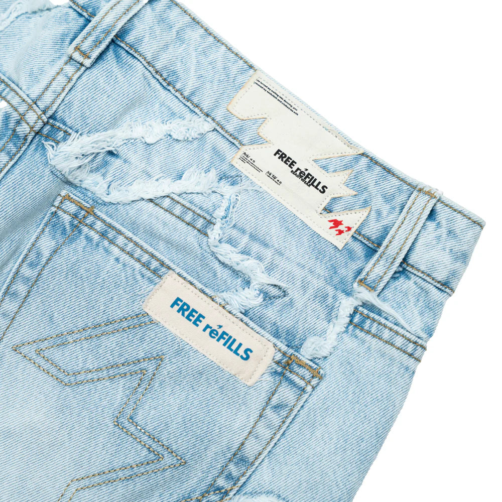 Free Refills Distressed Denim