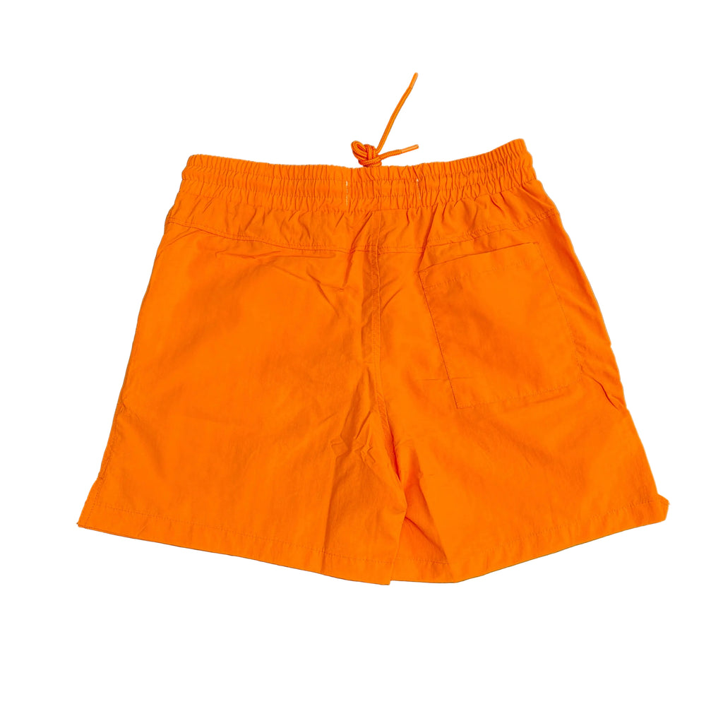 Root Of Evil Nylon Studded Logo Shorts