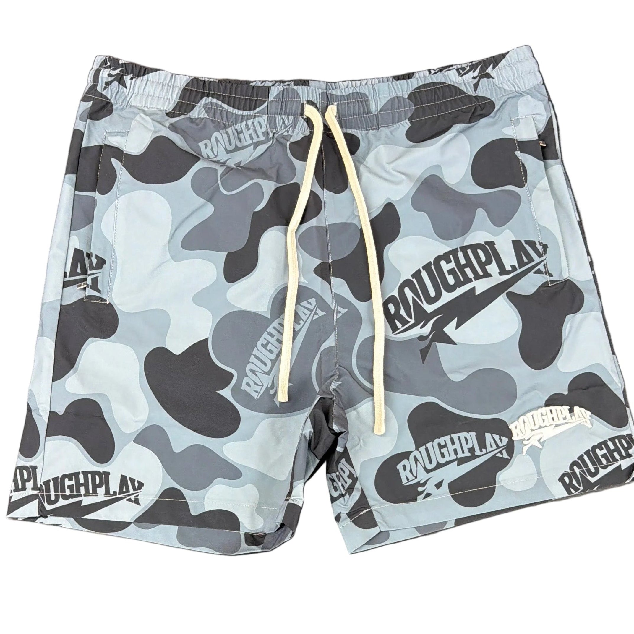 Rough Play Camo Nylon Shorts