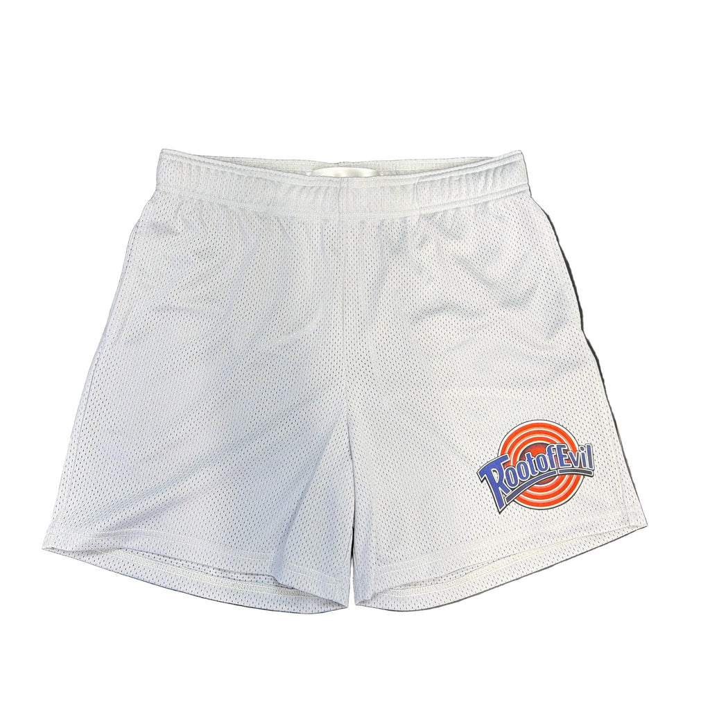 Root Of Evil Mesh Looney Logo Shorts