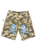 Dead Lonely Denim Skull&Bone Cargo Shorts