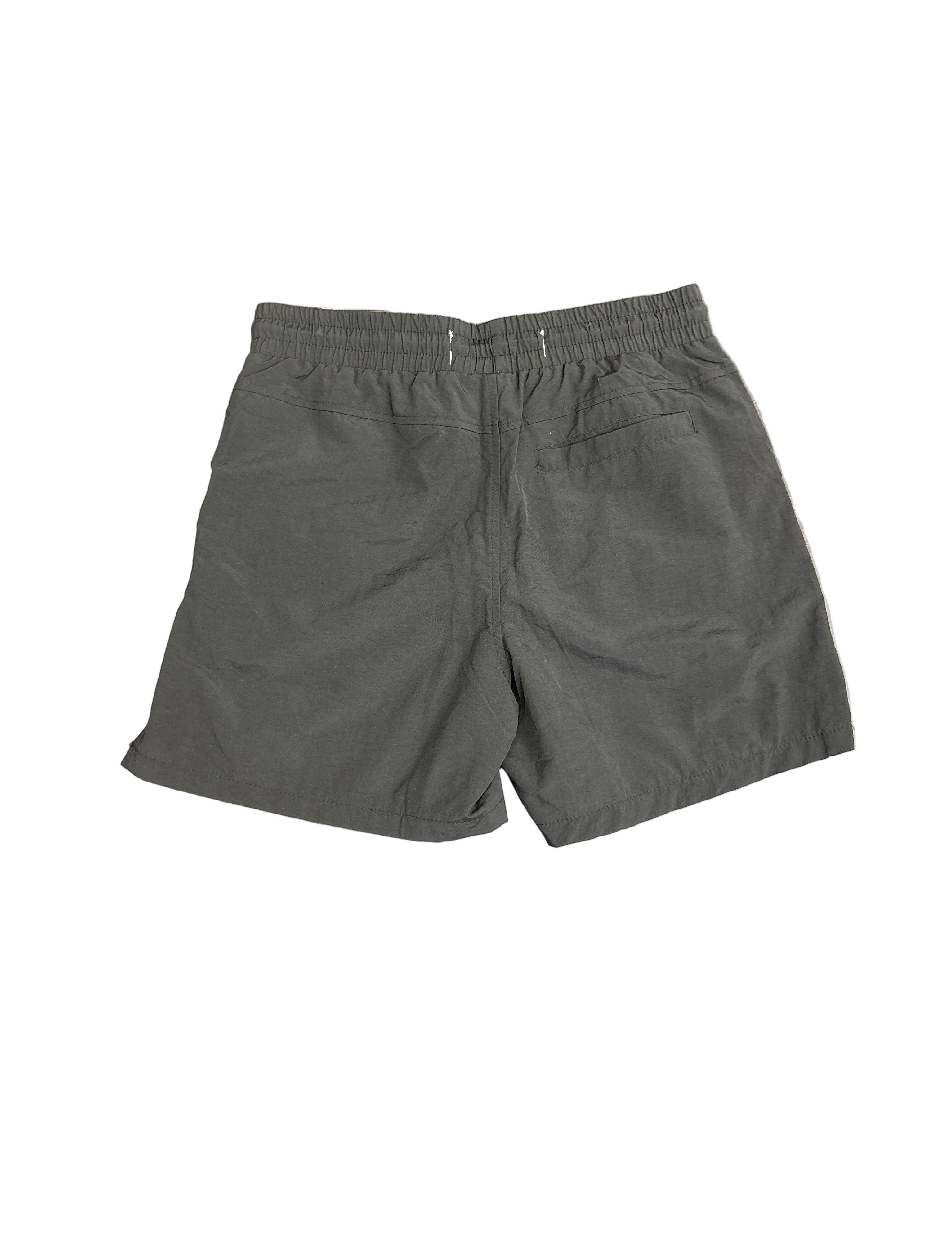 Root Of Evil Nylon Studded Logo Shorts