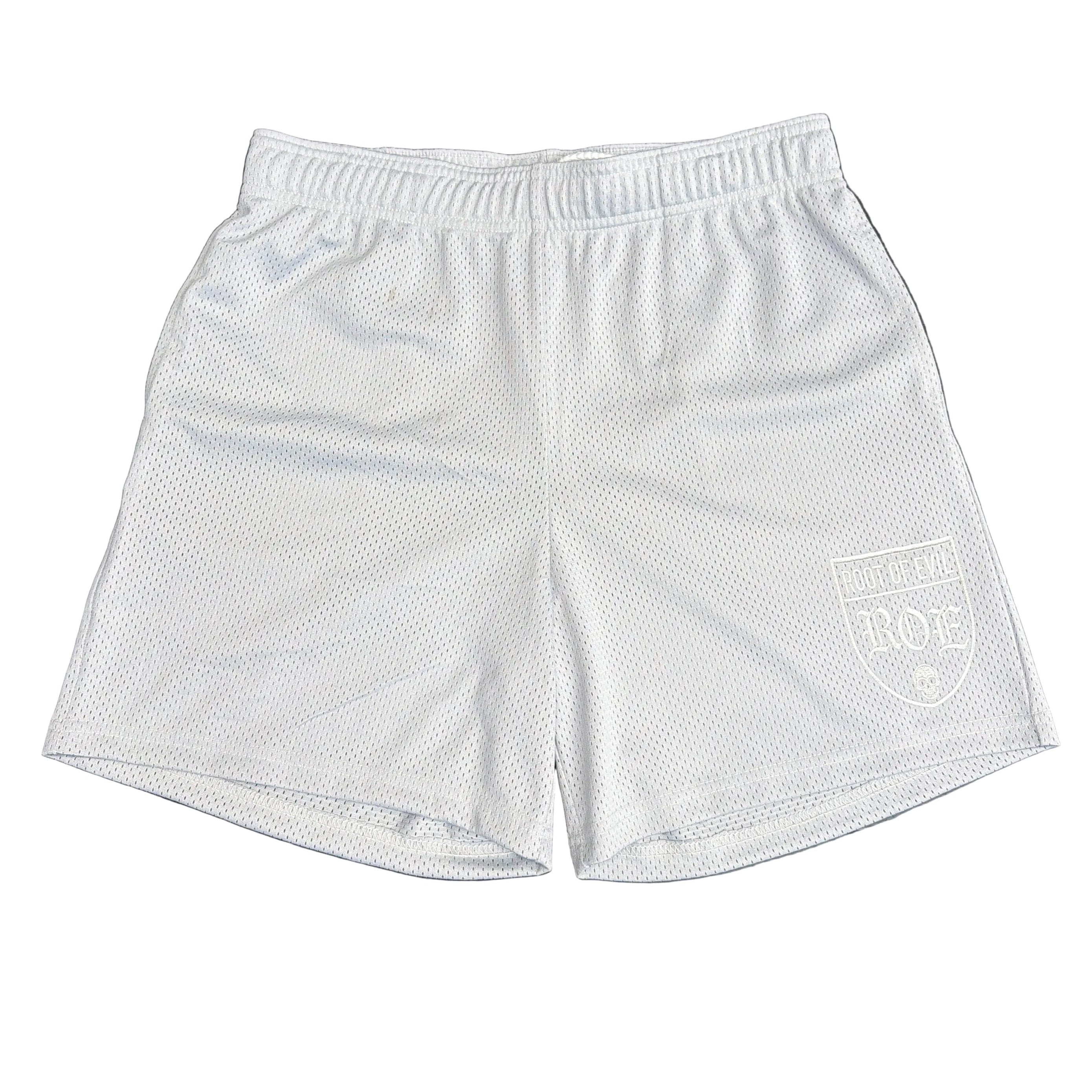 Root Of Evil Mesh Logo Shorts