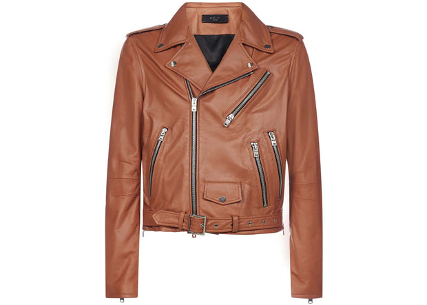 Amiri Leather Biker Style Jacket