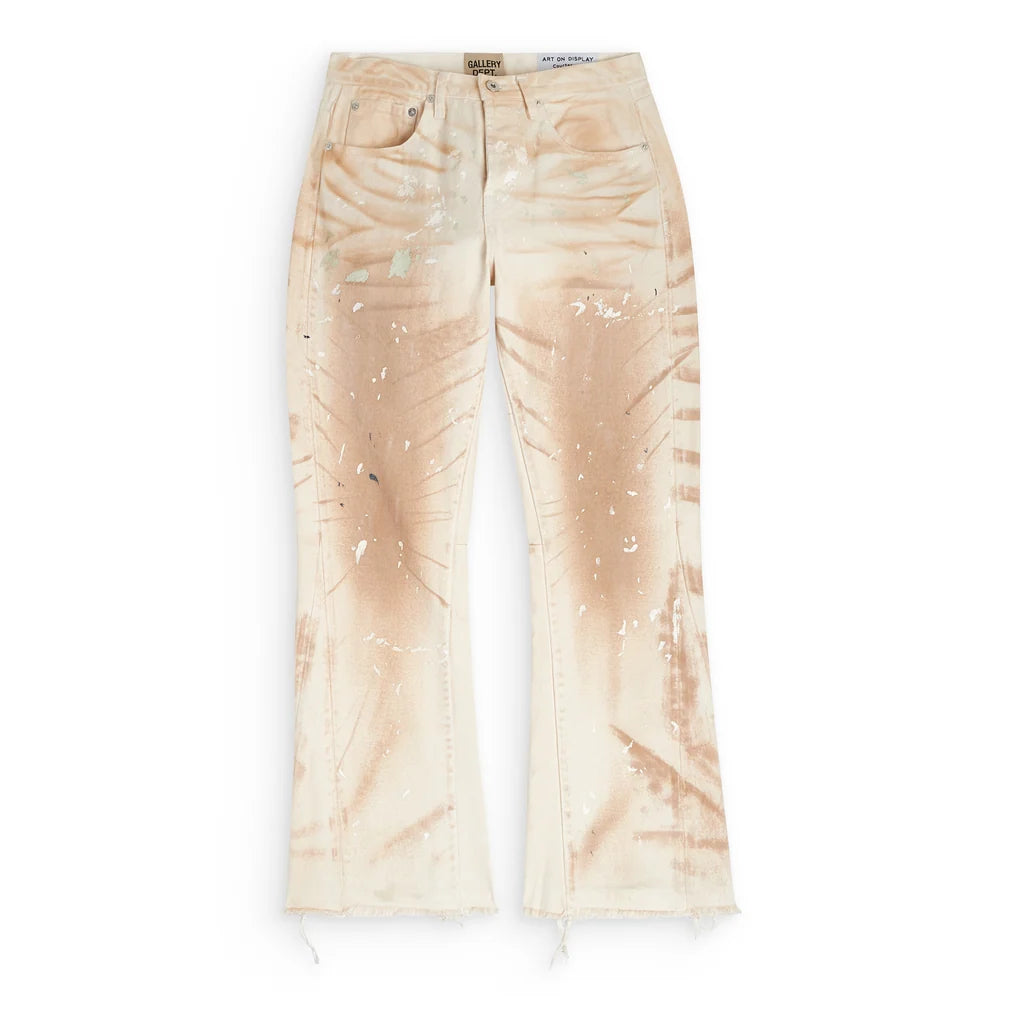 Gallery Department Paint Splatter La Flare Denim