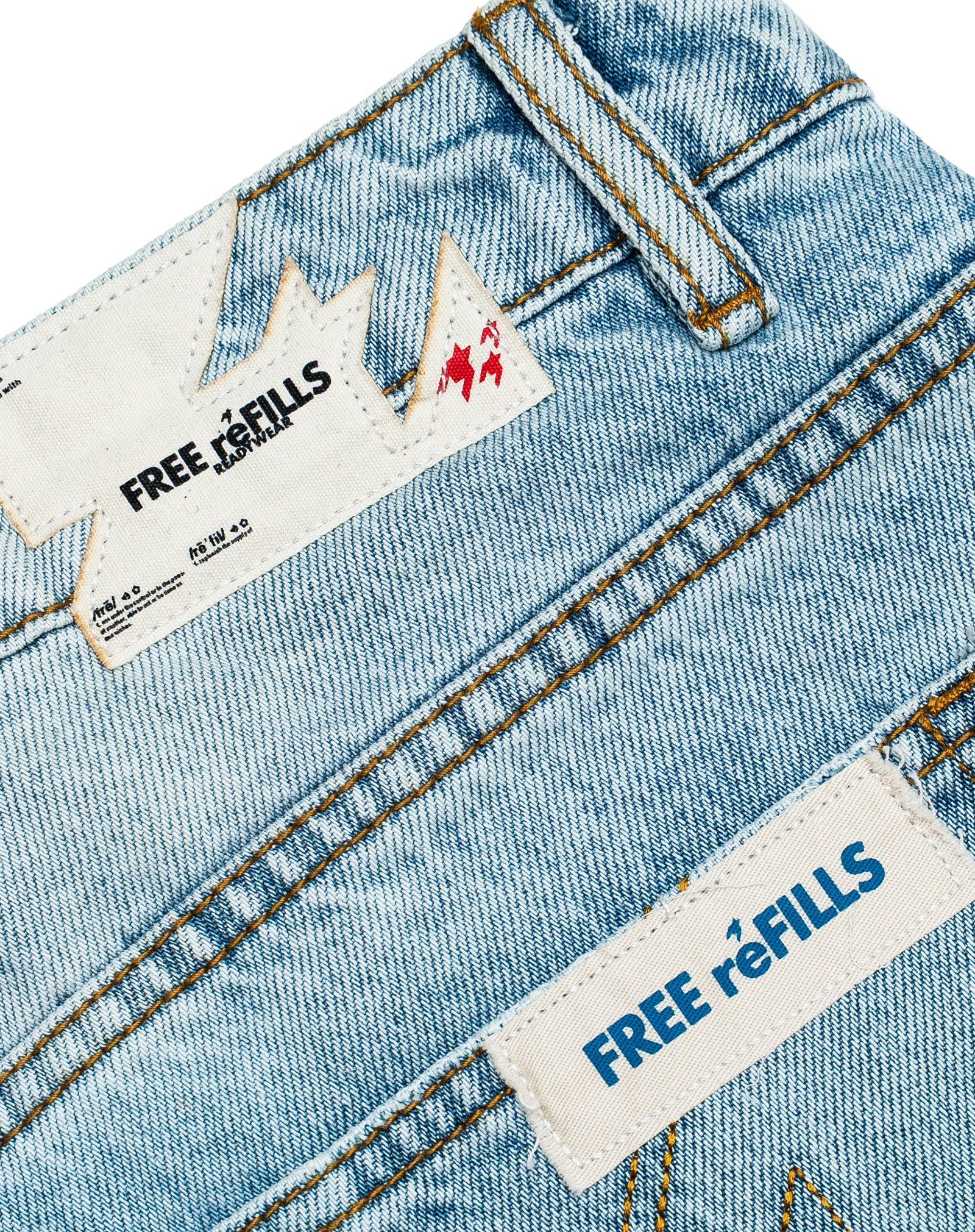 Free Refills Cathedral Denim Shorts