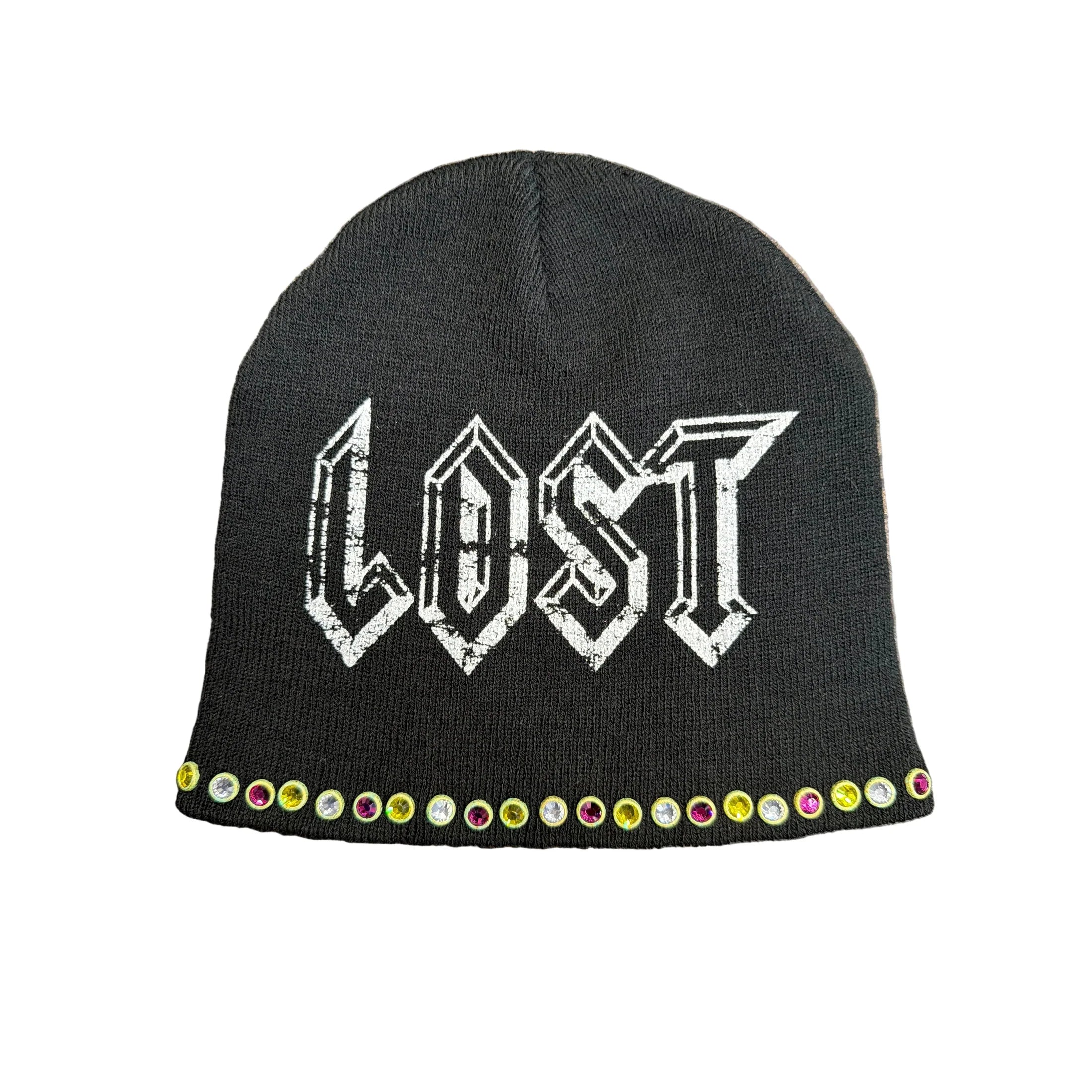 Lost Intricacy Multi Color Gemstone Beanie