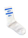 Rought Play Royal Stripped Logo Socks