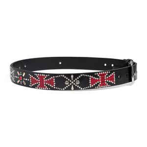 Garment District Red Cross Belt
