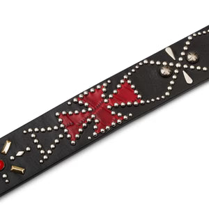 Garment District Red Cross Belt