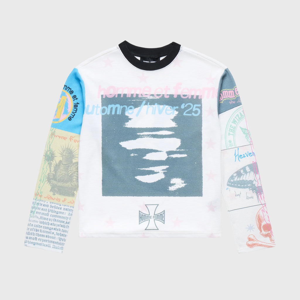 Homme Femme Peyote Thermal Botton Up