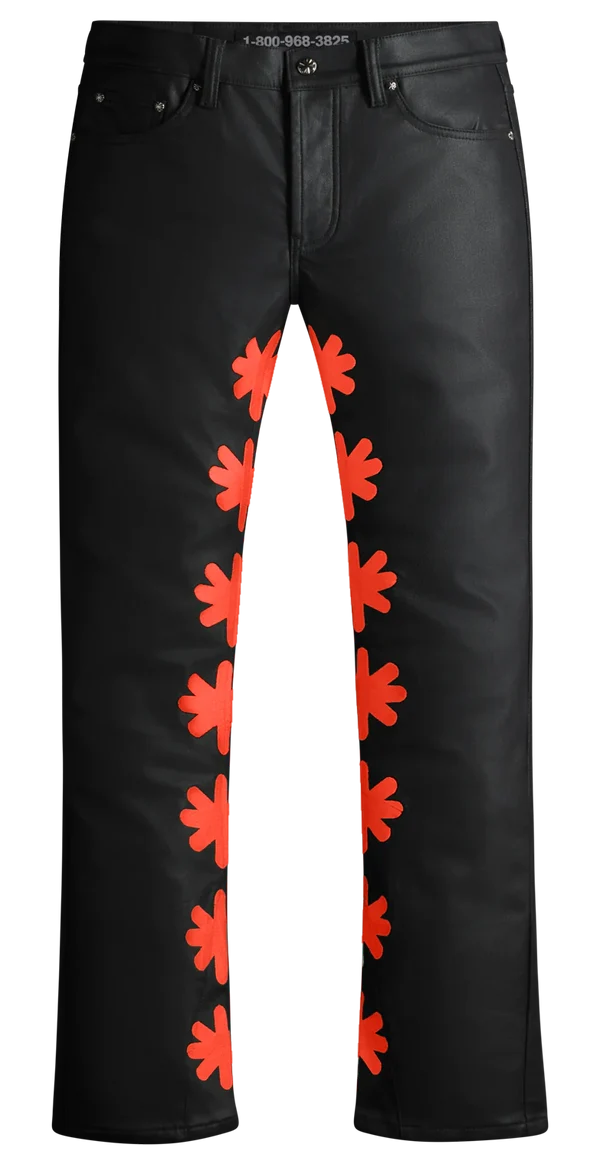 Lost Shdws Red Sun Logo Wax Denim