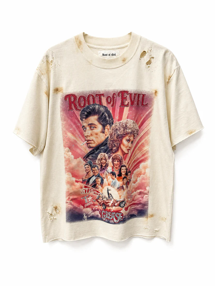 Root Of Evil Grease T-shirt