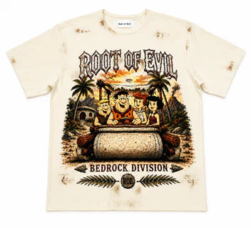 Root Of Evil Flintstones T-shirt