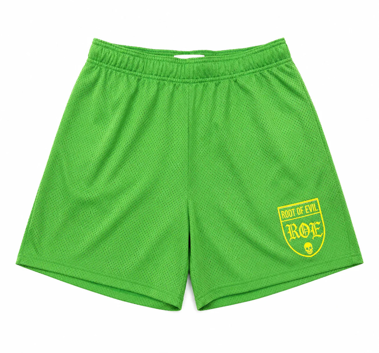 Root Of Evil Mesh Logo Shorts
