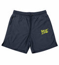 Root Of Evil Nylon Studded Neon Logo Shorts