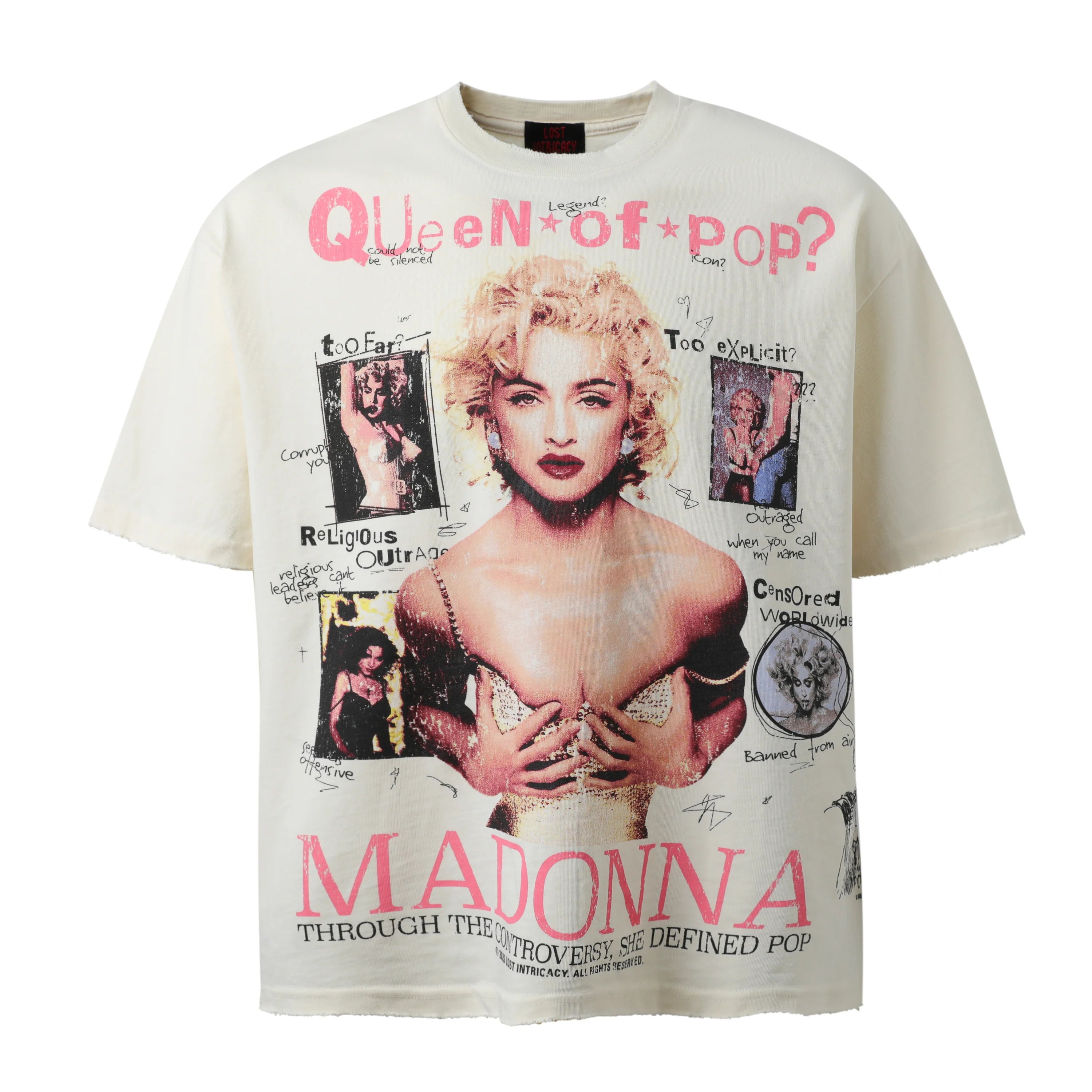 Lost Intricacy Queen Of Pop T-shirt