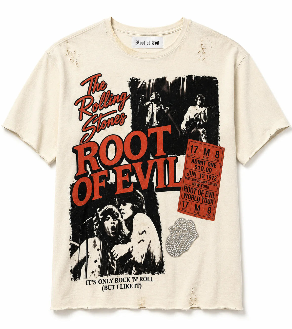 Root Of Evil Rolling Stone T-shirt