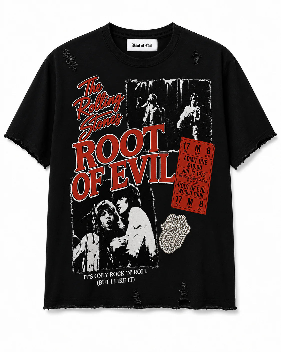 Root Of Evil Rolling Stone T-shirt