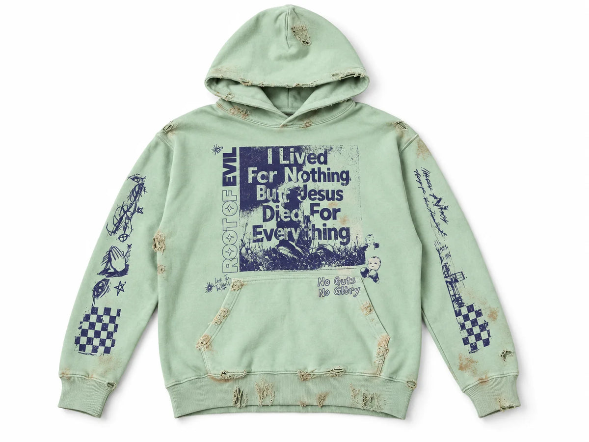 Root of Evil No Guts No Glory Hoodie