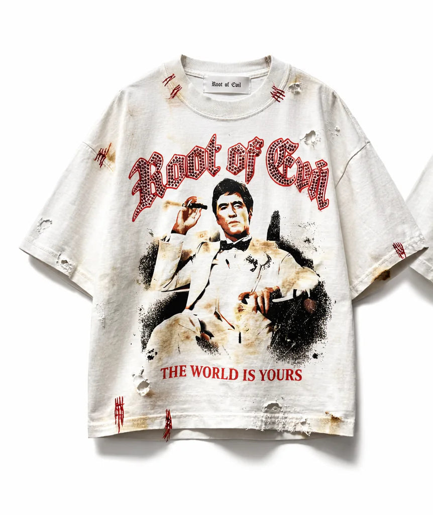 Root Of Evil Scareface T-shirt