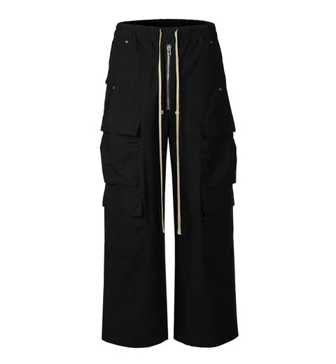 Undeveloped Nylon Zip Cargo Pants