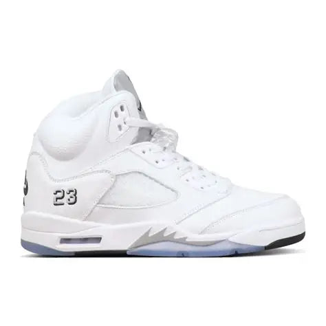 Air Jordan 5 Retro White Metallic