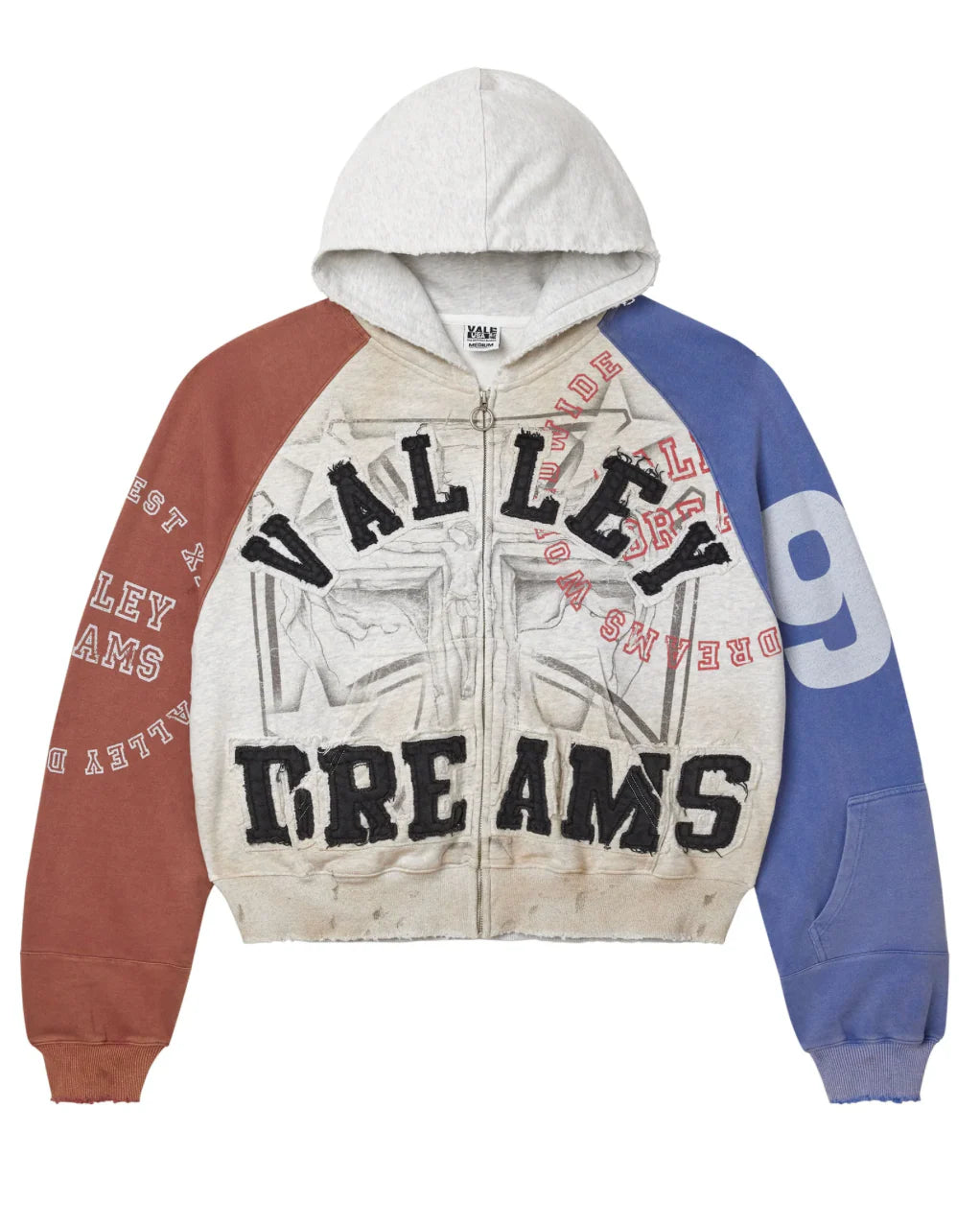 Vale Patriot Zip Up Hoodie