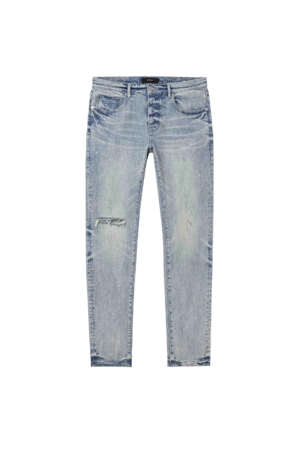 Purple Brand Worn Reflective Denim
