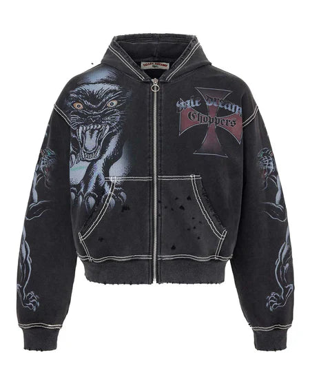 Vale Pluto Hardy Boys Zip Up Hoodie