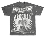 Hellstar Skeleton Meditation T-Shirt