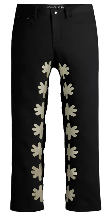 Lost Shdws Grey Logo Denim