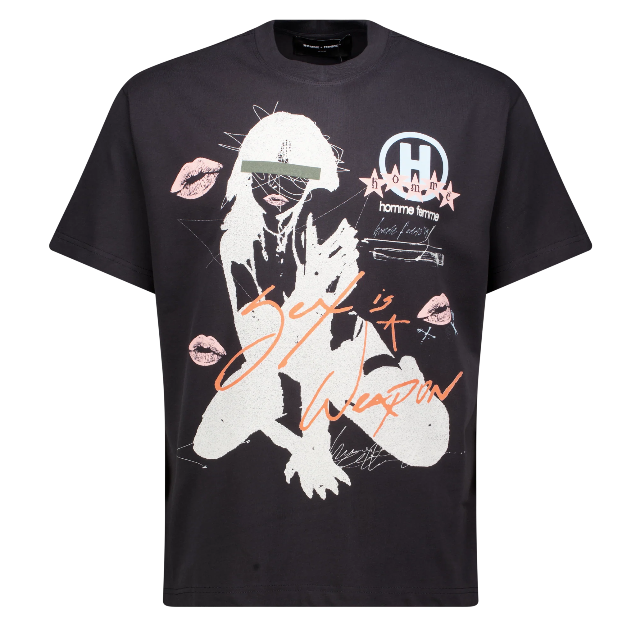 Homme Femme Sex Weapon T-shirt
