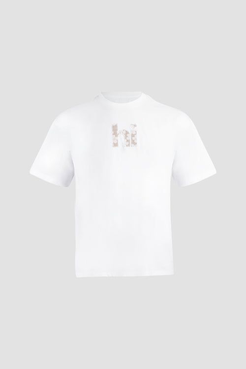 Thc Hi Flower Pattern T-shirt