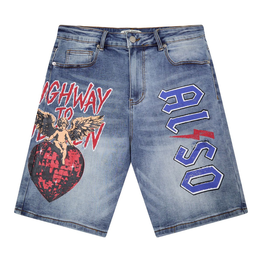 Almost Sunday High Way To Heaven Denim Shorts