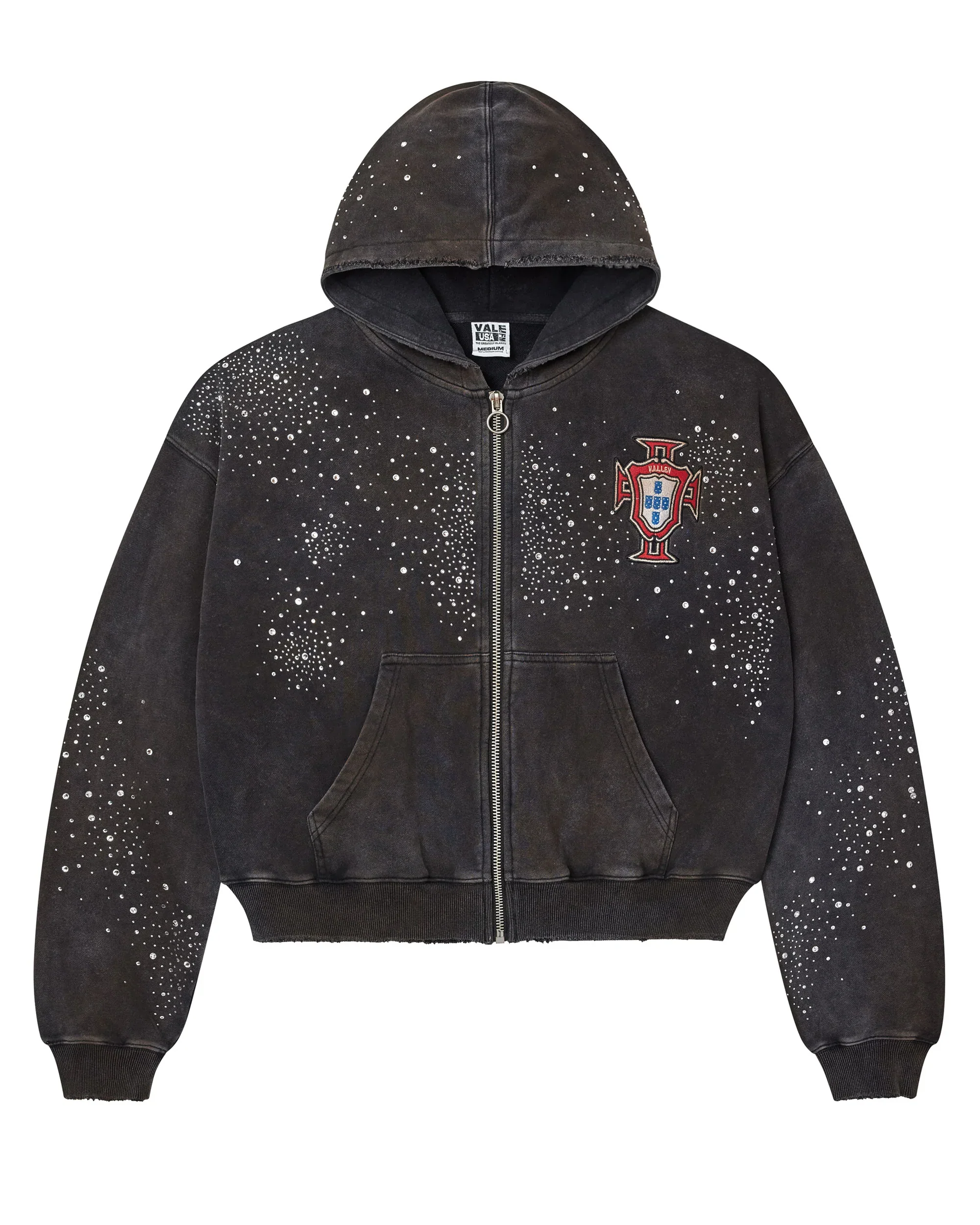 Vale Pluto Cluster Zip Up Hoodie