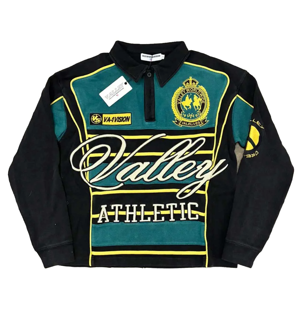 Vale Laser Rugby L/s Polo