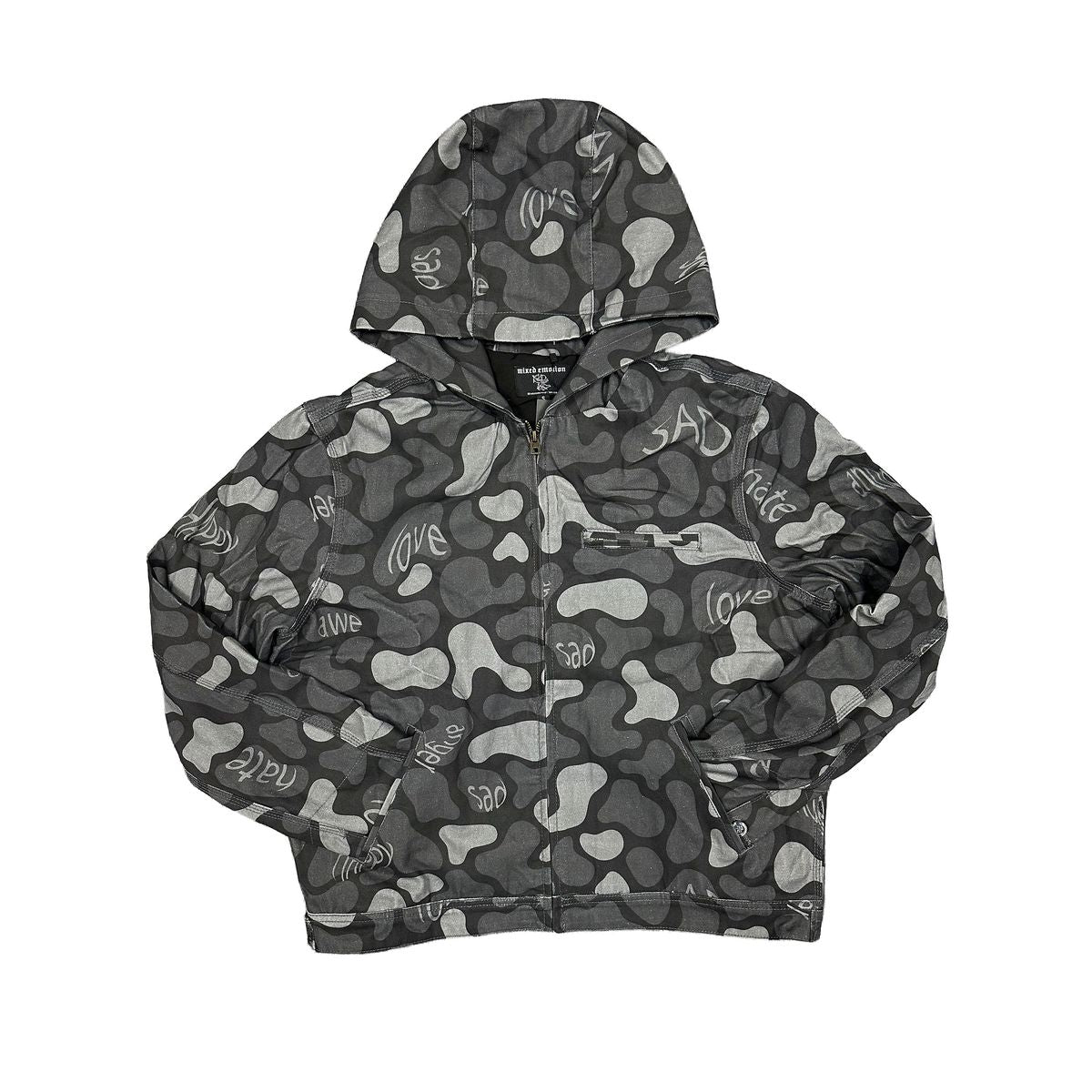 Mixed Emotion Carpenter Blk Jacket