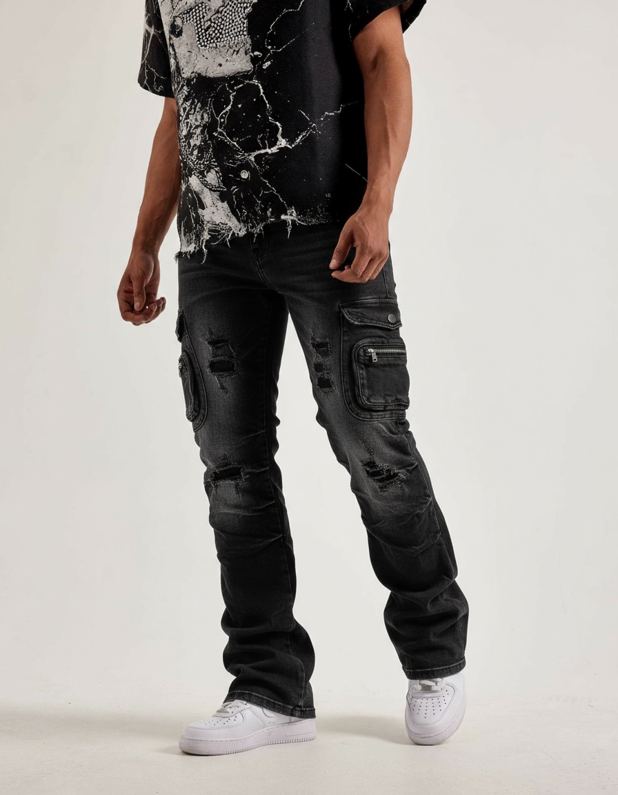 Kilogram Zipper Cargo Denim