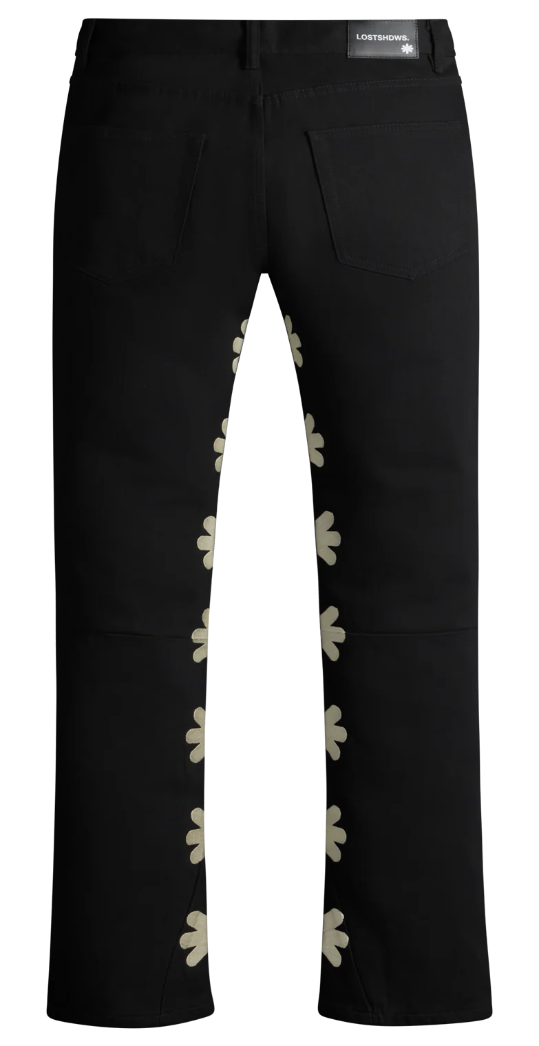 Lost Shdws Bone Sun Logo Denim