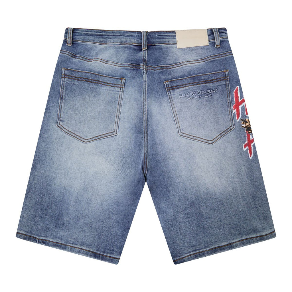 Almost Sunday High Way To Heaven Denim Shorts