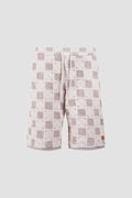 Thc Flower Pattern Crochet Shorts