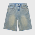 Homme Femme Studded Denim Shorts