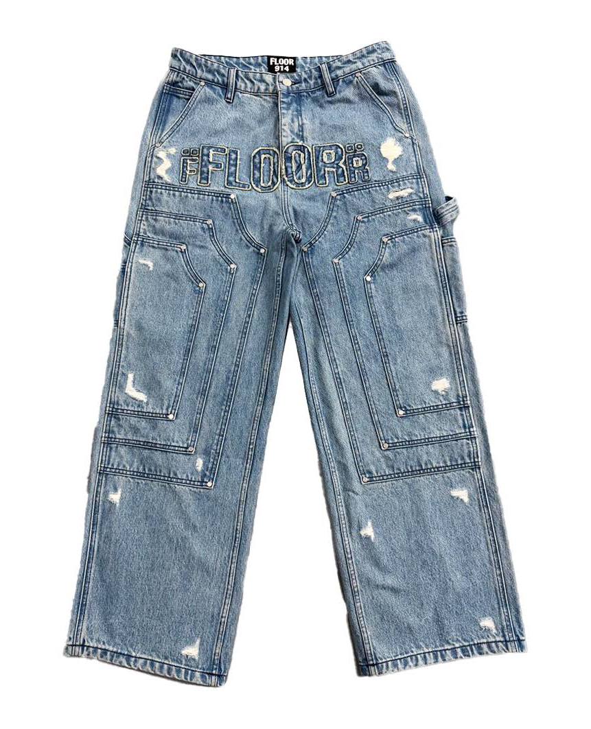 Floor914 Triple Knee Denim