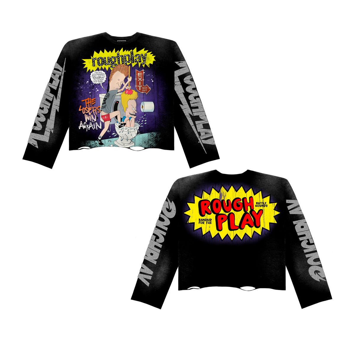 Rough Play Beavis & Butt Head L/s T-shirt