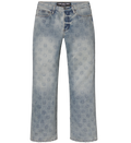 Lost Shdws Embossed Logo Denim