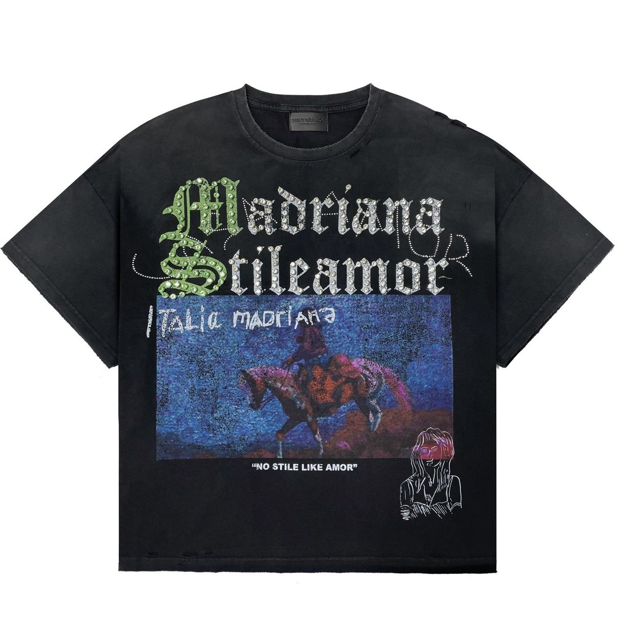 Stile De Amor Madriana Stone T-Shirt