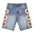 Almost Sunday Sacred Heart Denim Shorts