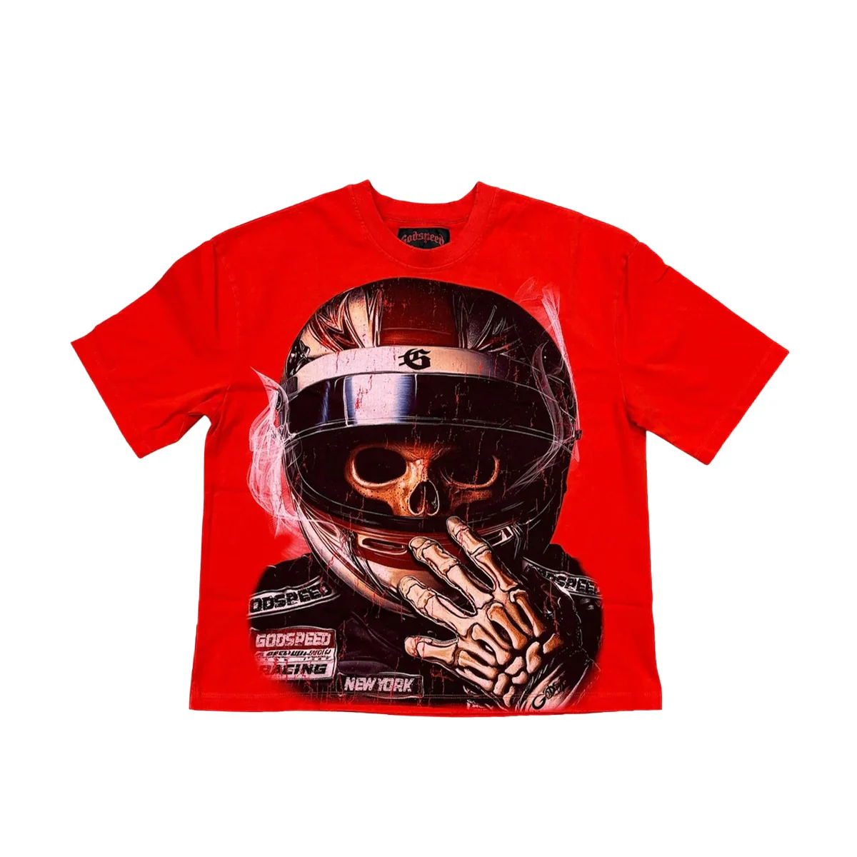 Godspeed F1 Skull Driver T-shirt